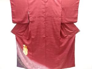 蘇州刺繍　能役者模様訪問着